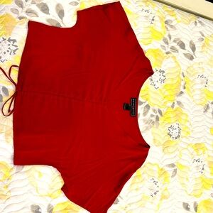 Rusty Orange Crop Top